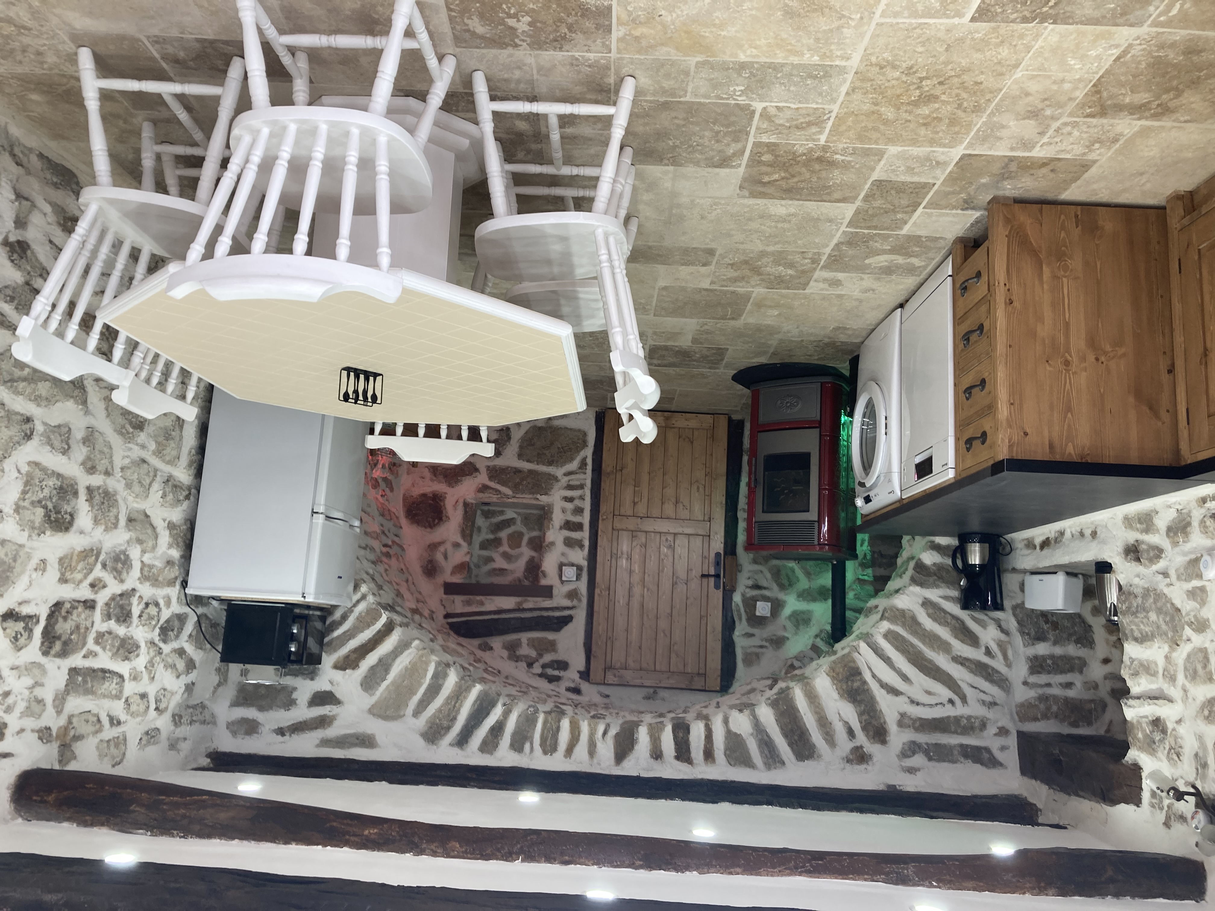 Cuisine équipée du gîte